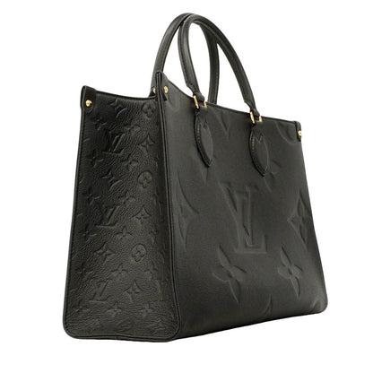 Louis Vuitton Tote Bag Monogram Empreinte On The Go MM Noir 2-Way — view 2
