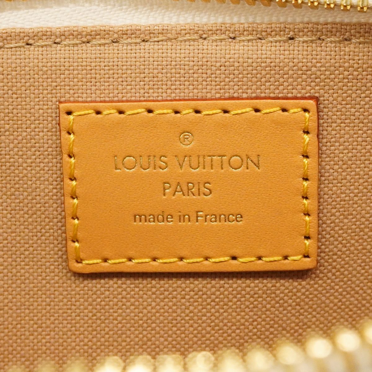Louis Vuitton Handbag Monogram Dune Alma BB White Black 2-Way Bag — view 5