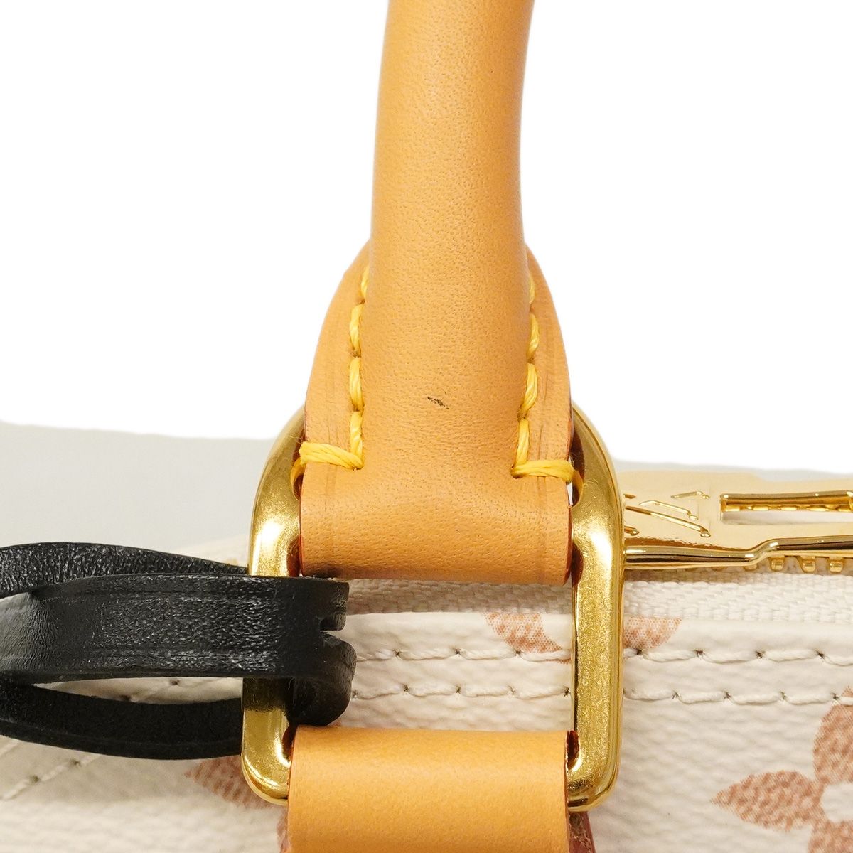 Louis Vuitton Handbag Monogram Dune Alma BB White Black 2-Way Bag — view 7