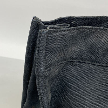 Hermes Tote Bag Fourre Tout MM Canvas Black Silver — view 7