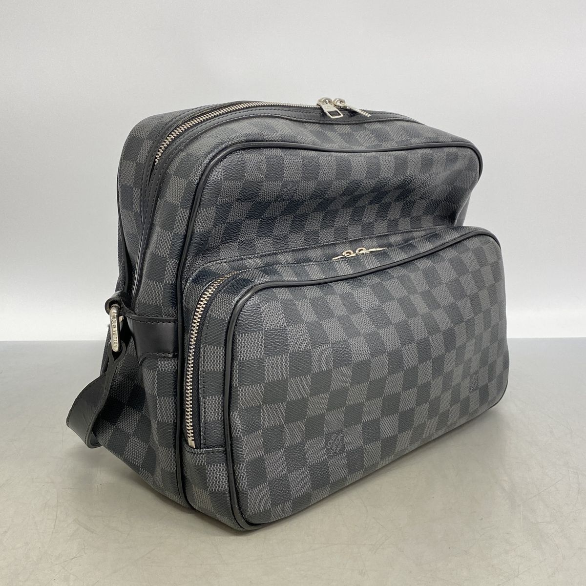 Louis Vuitton Shoulder Bag Damier Graphite Io Black Gray — view 2
