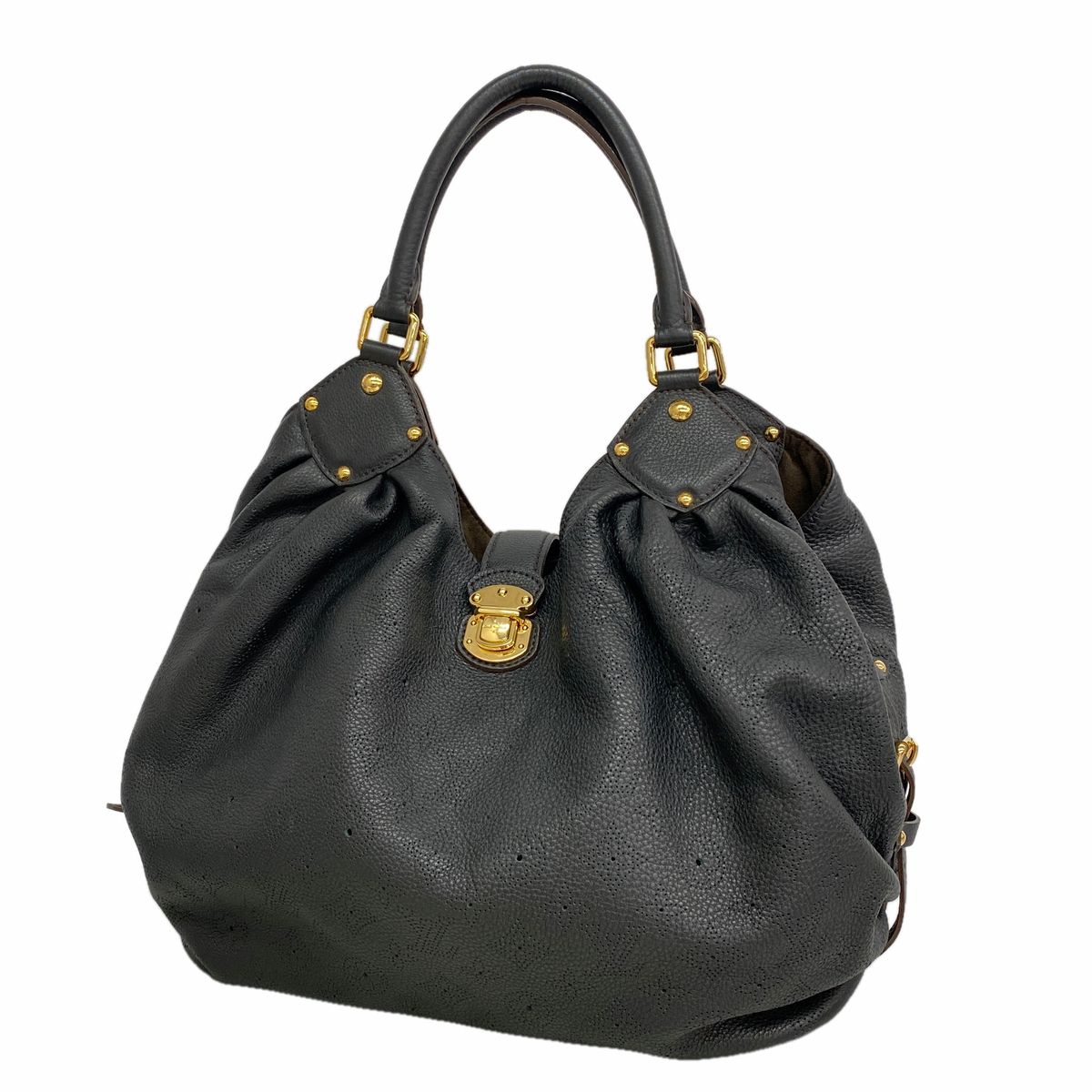 Louis Vuitton Tote Bag Mahina L Noir