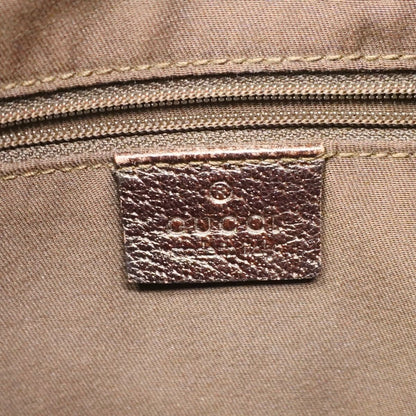 Gucci Shoulder Bag GG Canvas Beige Gold — view 5