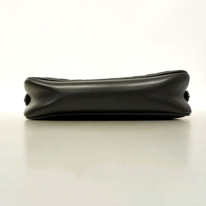 Gucci Shoulder Bag GG Marmont Leather Black Gold — view 3