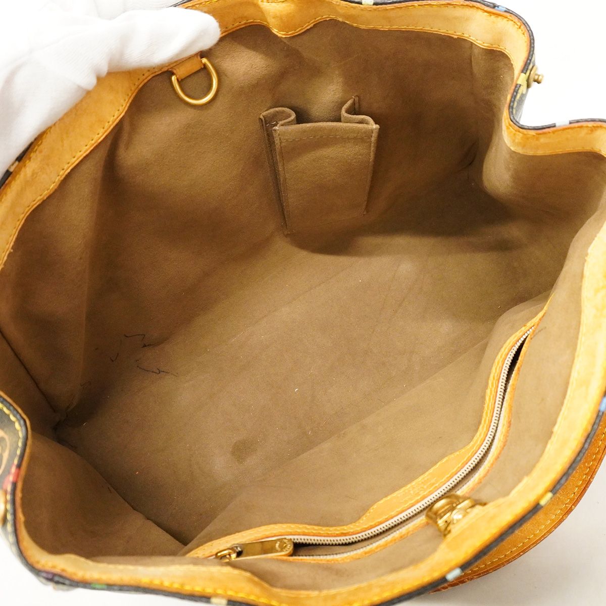 Louis Vuitton Tote Bag Monogram Multicolor Aurelia MM Noir — view 4