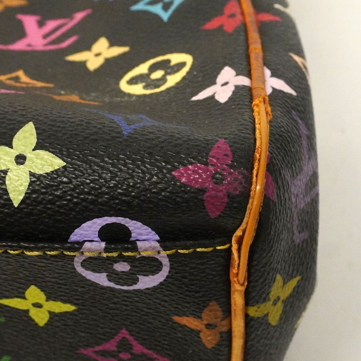 Louis Vuitton Tote Bag Monogram Multicolor Aurelia MM Noir — view 6