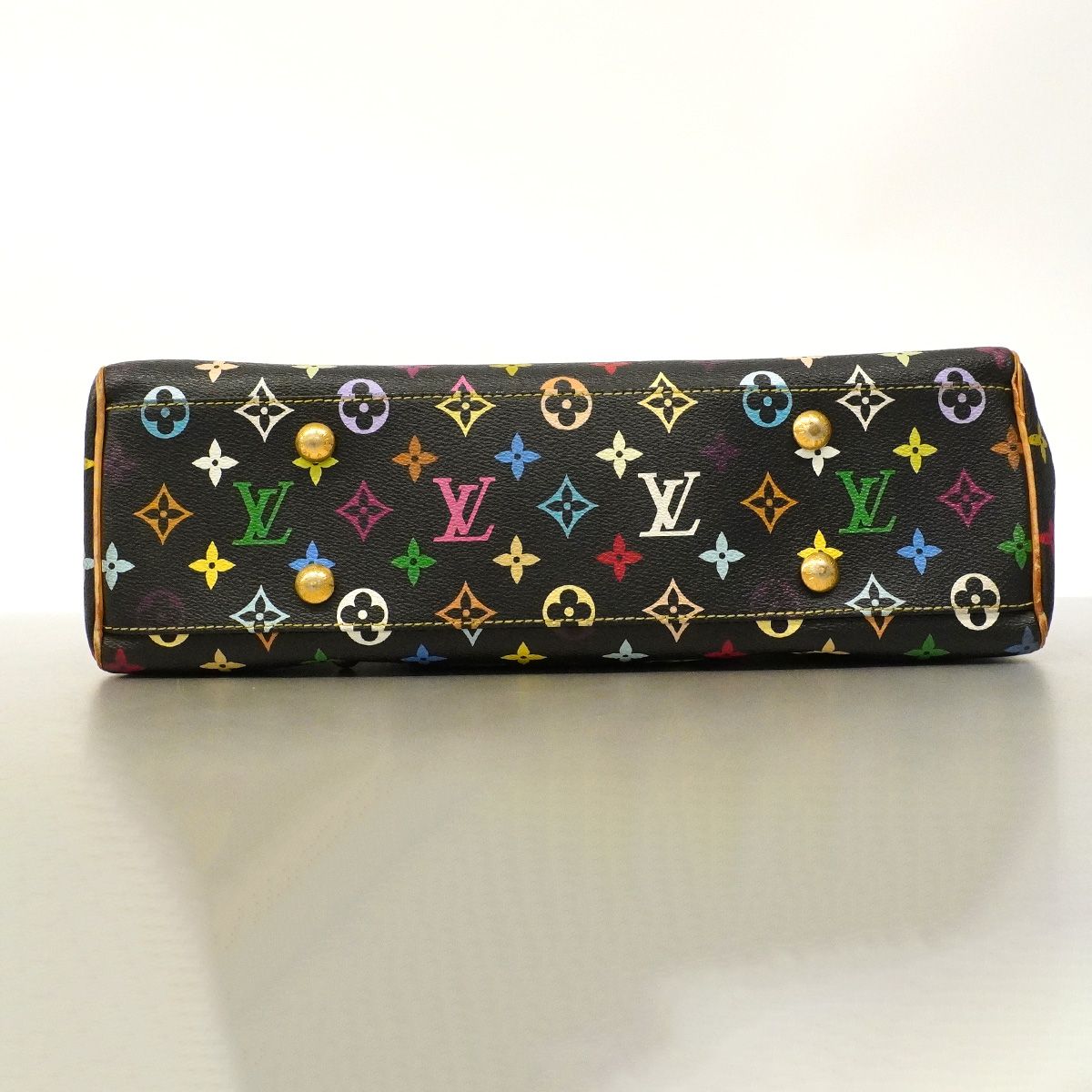 Louis Vuitton Tote Bag Monogram Multicolor Aurelia MM Noir — view 3