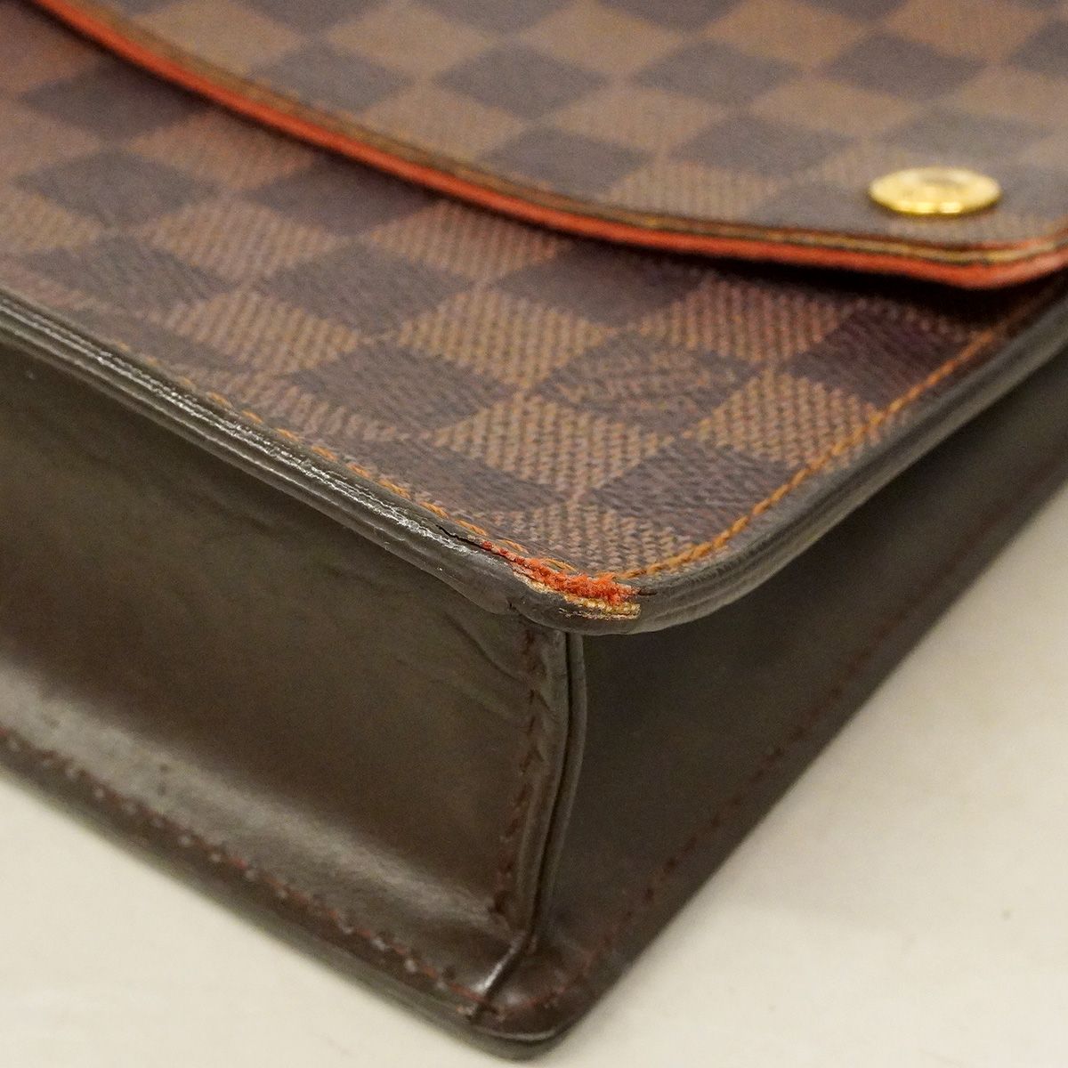 Louis Vuitton Shoulder Bag Damier Portobello Ebene — view 6