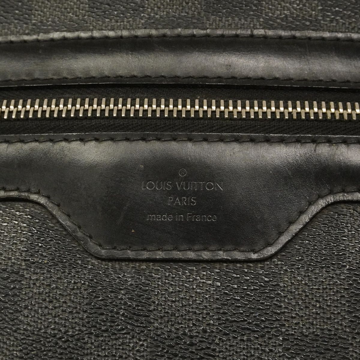 Louis Vuitton Shoulder Bag Damier Graphite Daniel MM Black Gray — view 5