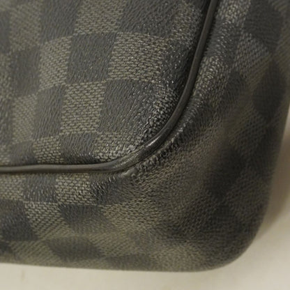 Louis Vuitton Shoulder Bag Damier Graphite Daniel MM Black Gray — view 6
