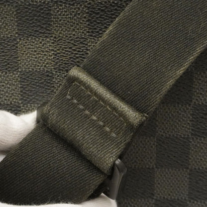 Louis Vuitton Shoulder Bag Damier Graphite Daniel MM Black Gray — view 8