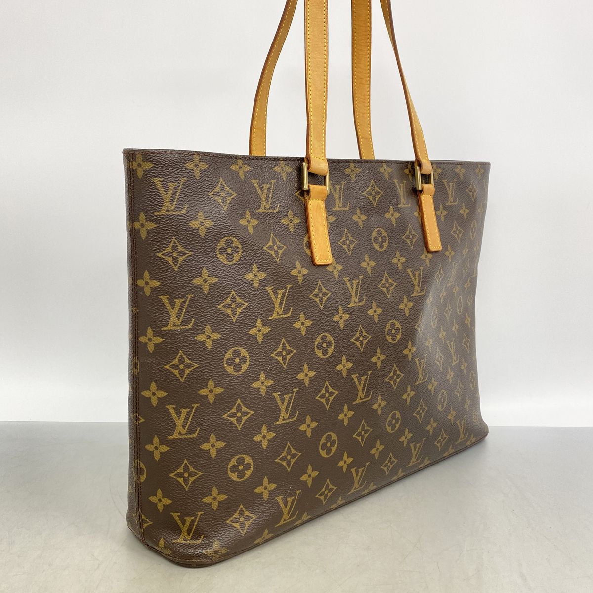 Louis Vuitton Tote Bag Monogram Luco Brown — view 2