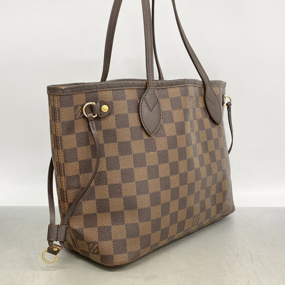 Louis Vuitton Tote Bag Damier Neverfull PM Ebene — view 2