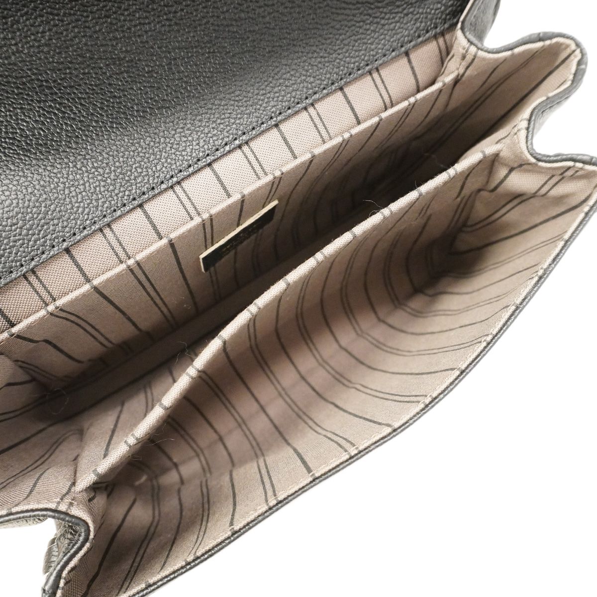 Louis Vuitton Handbag Monogram Empreinte Pochette Metis MM Noir 2-Way Bag — view 4