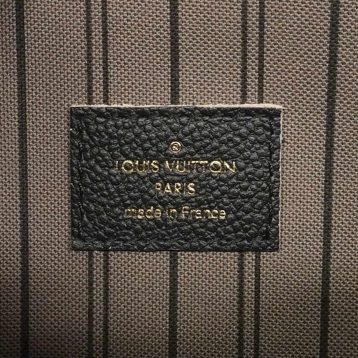 Louis Vuitton Handbag Monogram Empreinte Pochette Metis MM Noir 2-Way Bag — view 5