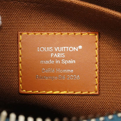 Louis Vuitton Handbag Monogram Pigment Keepall Bandouliere 25 Blue 2-Way Bag — view 5