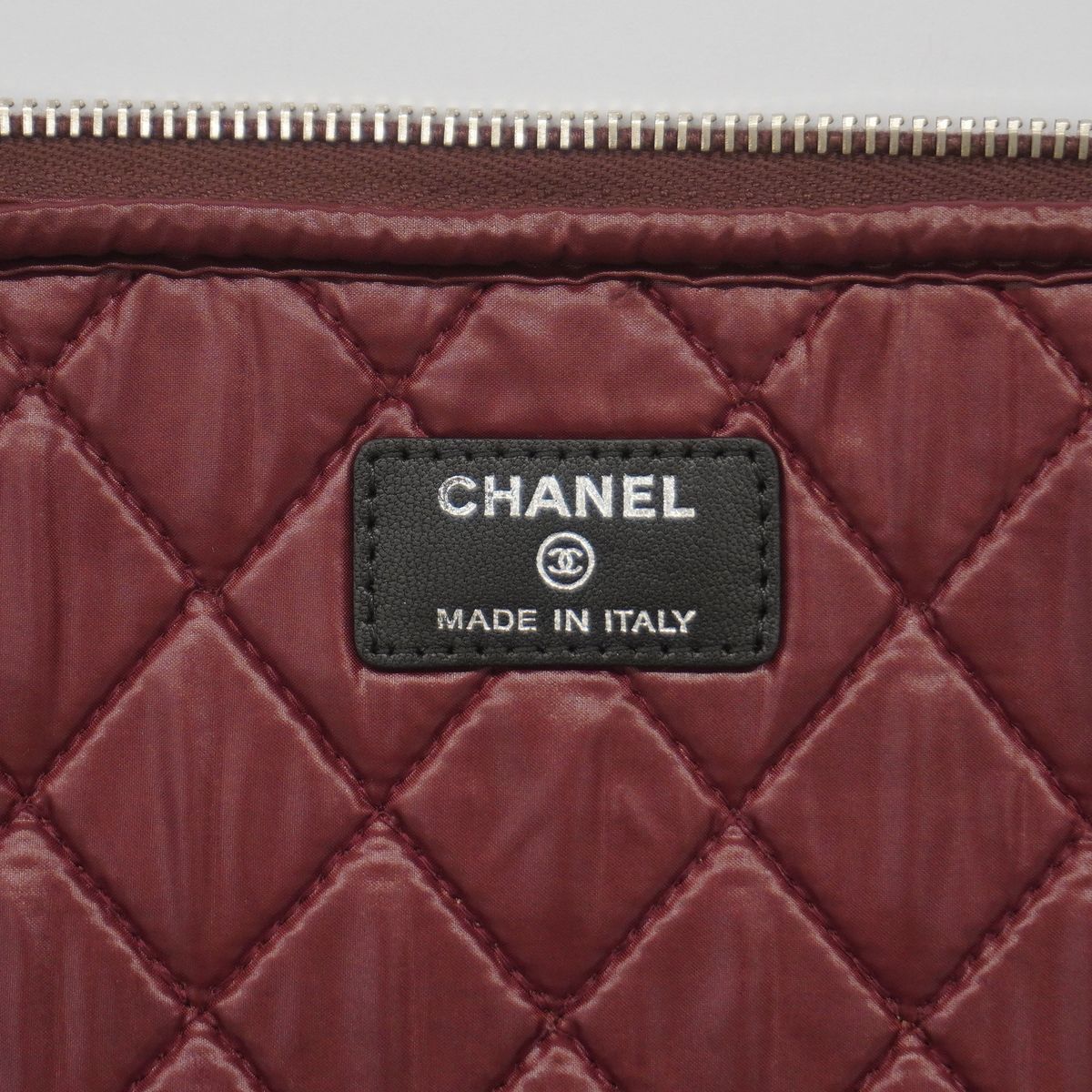 Chanel PC Bag Quilted Nylon Black Silver — view 5
