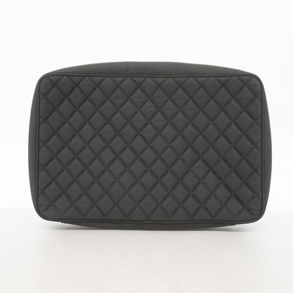 Chanel PC Bag Quilted Nylon Black Silver — view 8