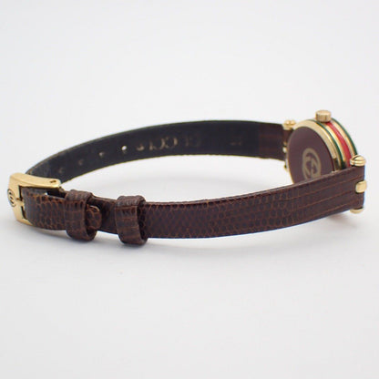 Gucci Round Watch Gold — view 4