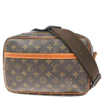 Louis Vuitton Reporter Shoulder Bag Monogram Leather