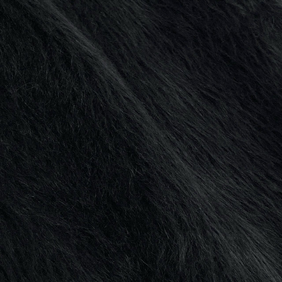 Celine Phoebe Philo Era Alpaca Wool Blouse Fur Top Short Sleeve Top Black — view 7