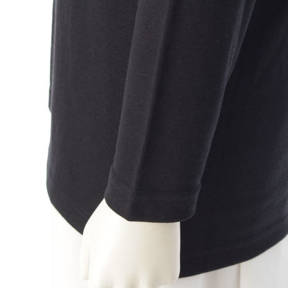 Fendi Logo Long Sleeve Top Black 40 — view 7