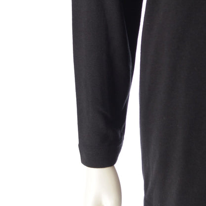 Fendi Logo Long Sleeve Top Black 40 — view 6
