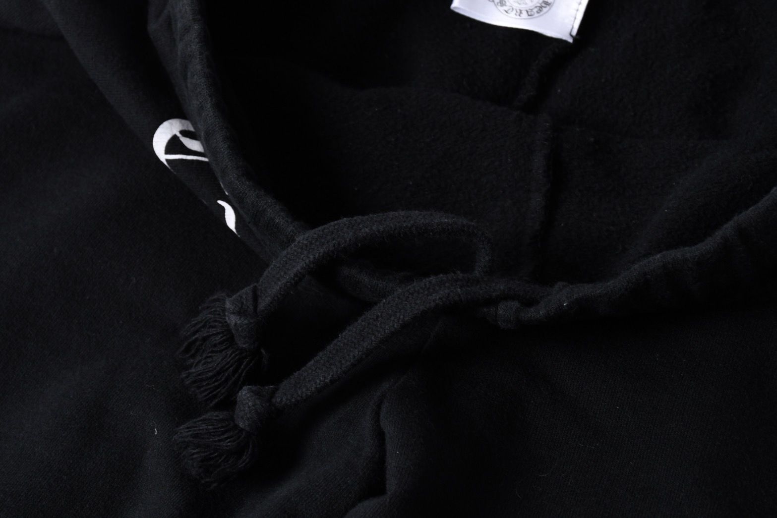 Chrome Hearts CH Plus Logo Print Sweatpants Black White S Jogger Pants — view 6