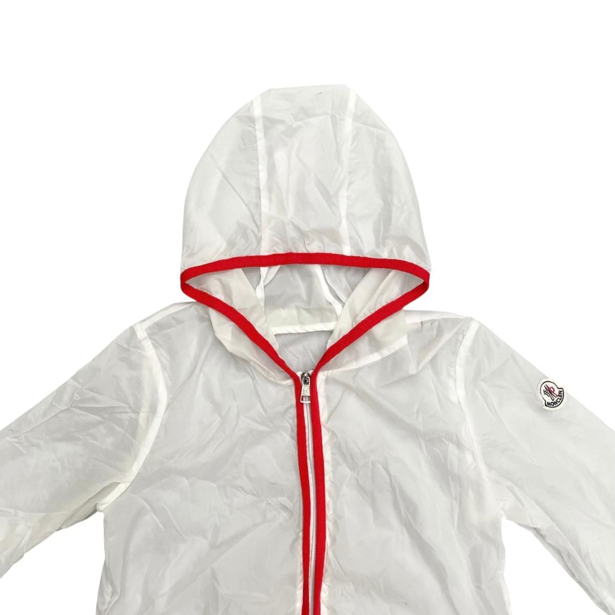 Moncler Jumper Nylon White Sweater — view 3