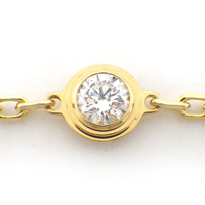 Cartier Bracelet Damour SM Diamants Legers Diamond 18K Yellow Gold — view 2