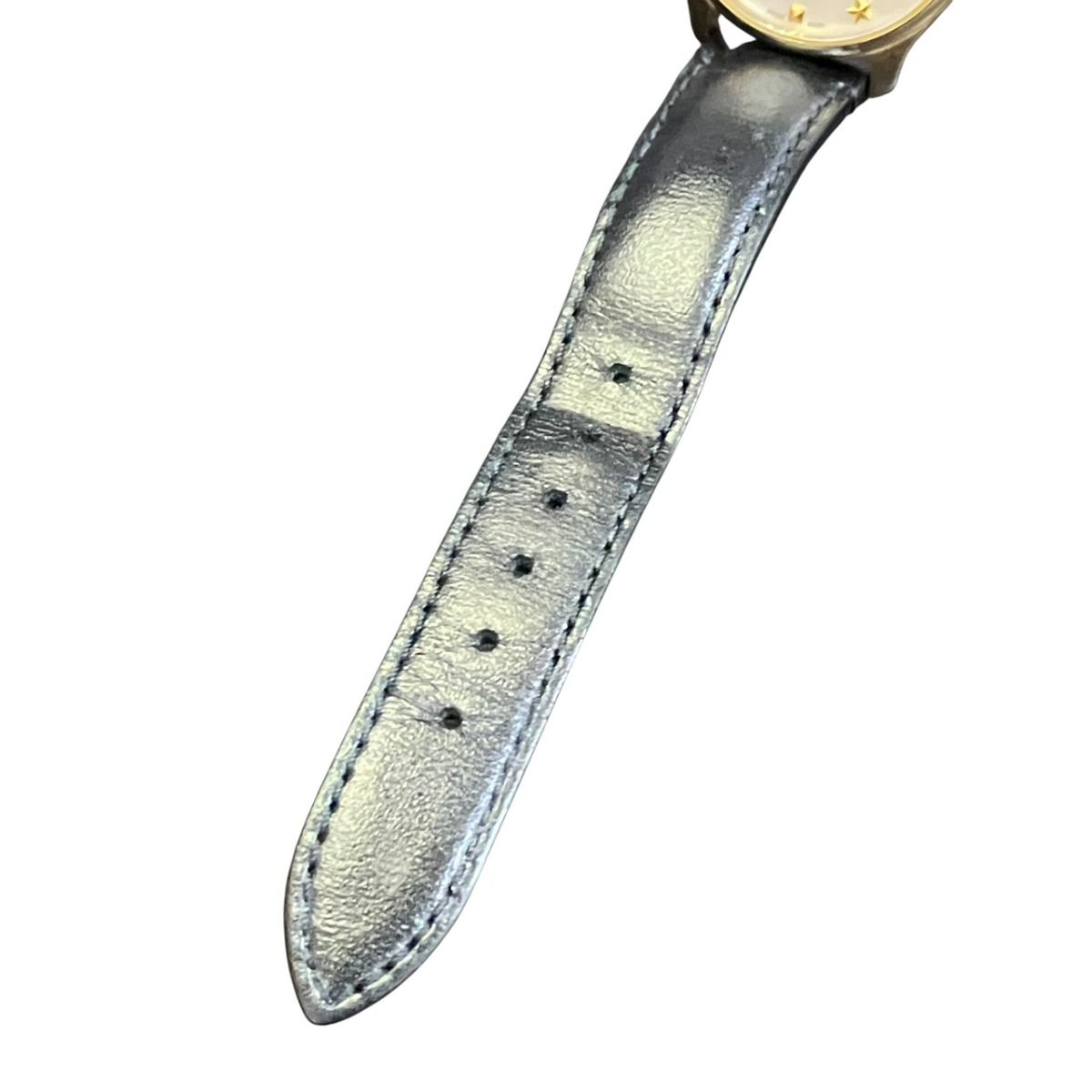 Gucci Mother of Pearl Watch Leather Quartz Dial 126.5 — view 7
