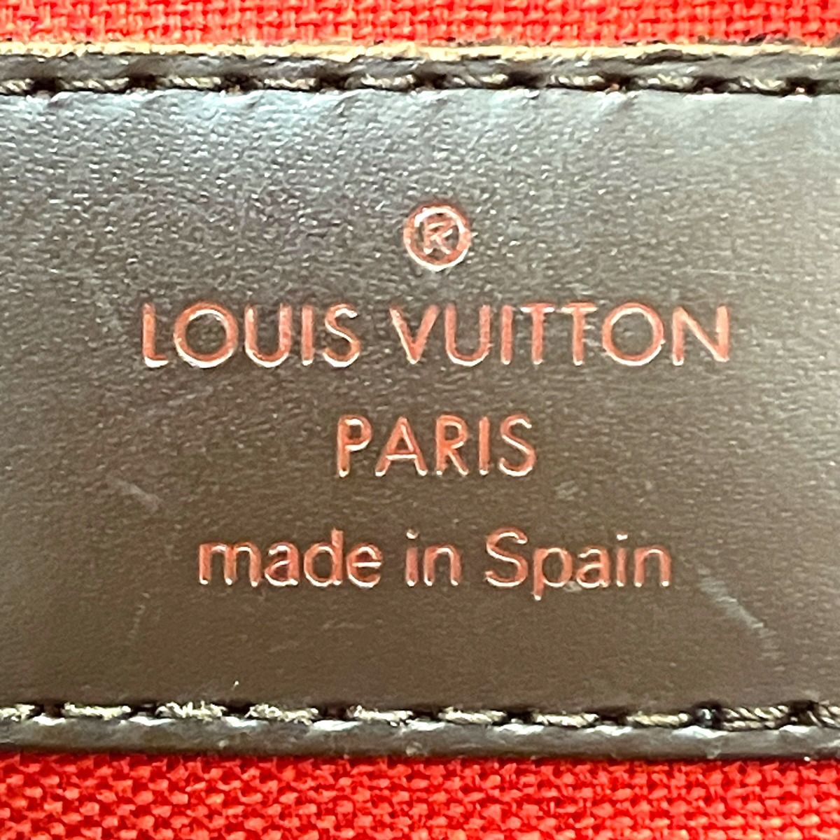 Louis Vuitton Ribera MM Damier Ebene Handbag Canvas — view 4
