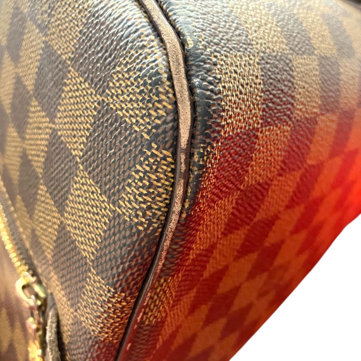 Louis Vuitton Ribera MM Damier Ebene Handbag Canvas — view 5