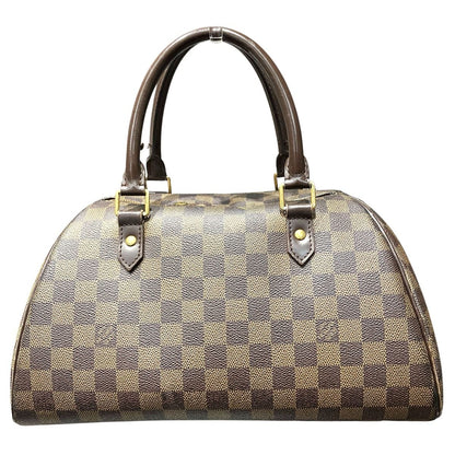 Louis Vuitton Ribera MM Damier Ebene Handbag Canvas