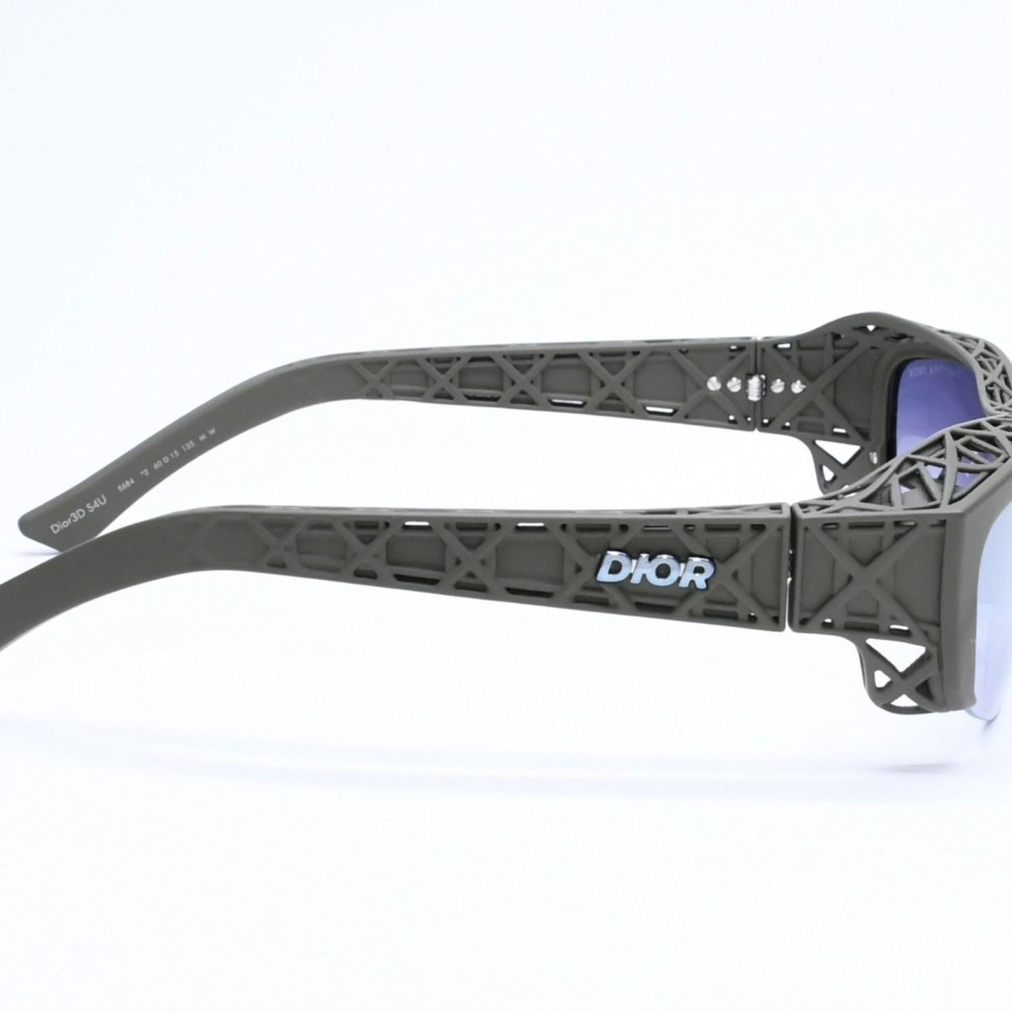 Dior Sunglasses Eyewear 3D S4u Khaki Blue — view 5