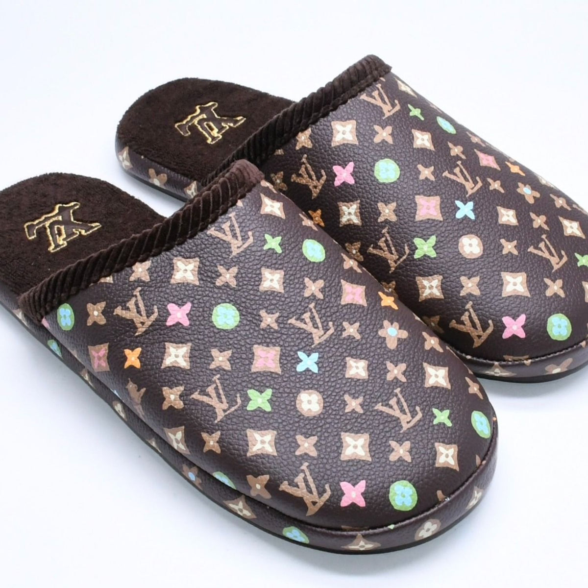 Louis Vuitton LV Palace Line Mules Slippers 3 Monogram Craggy Tyler the Creator — view 3