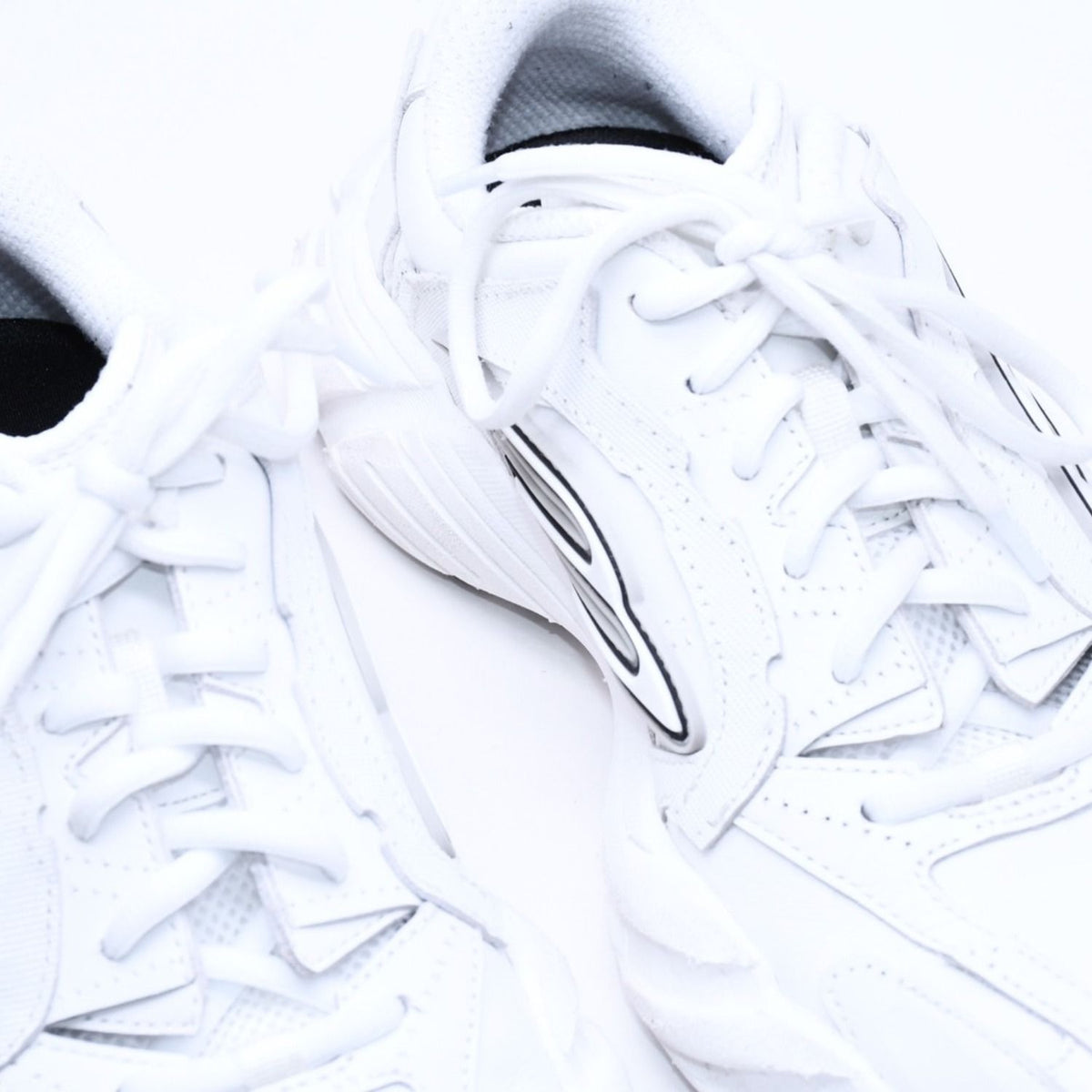Balenciaga Monday Sneakers White Low Cut Shoes — view 8