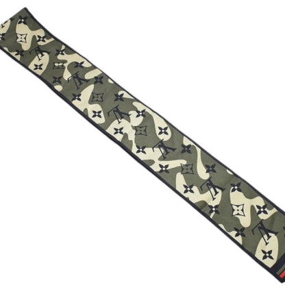Louis Vuitton Takashi Murakami Bandeau Monogram Moflage Scarf Twilly Silk — view 4