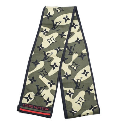 Louis Vuitton Takashi Murakami Bandeau Monogram Moflage Scarf Twilly Silk — view 2