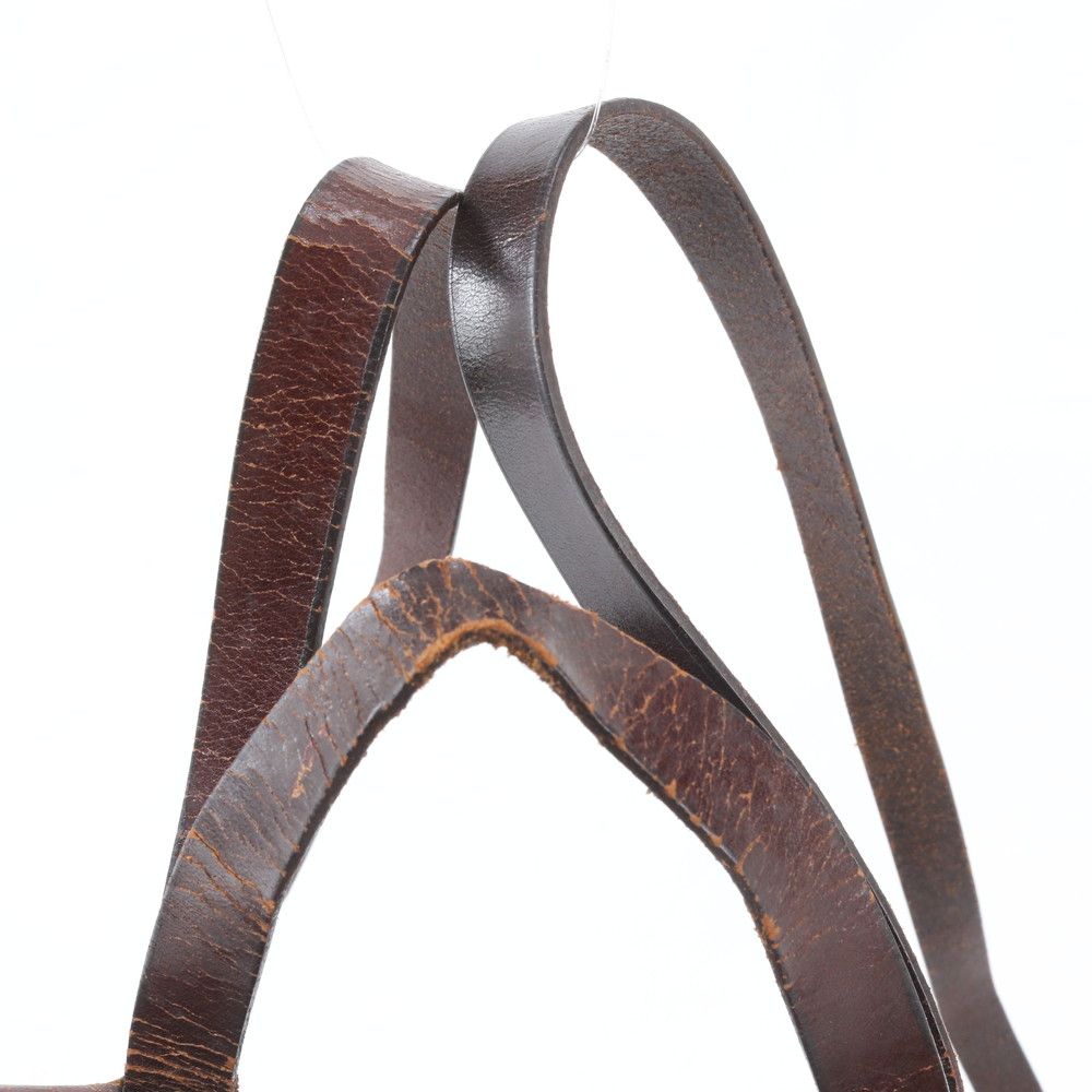 Fendi Zucca 71 Leather Backpack Shoulder Bag Brown — view 2