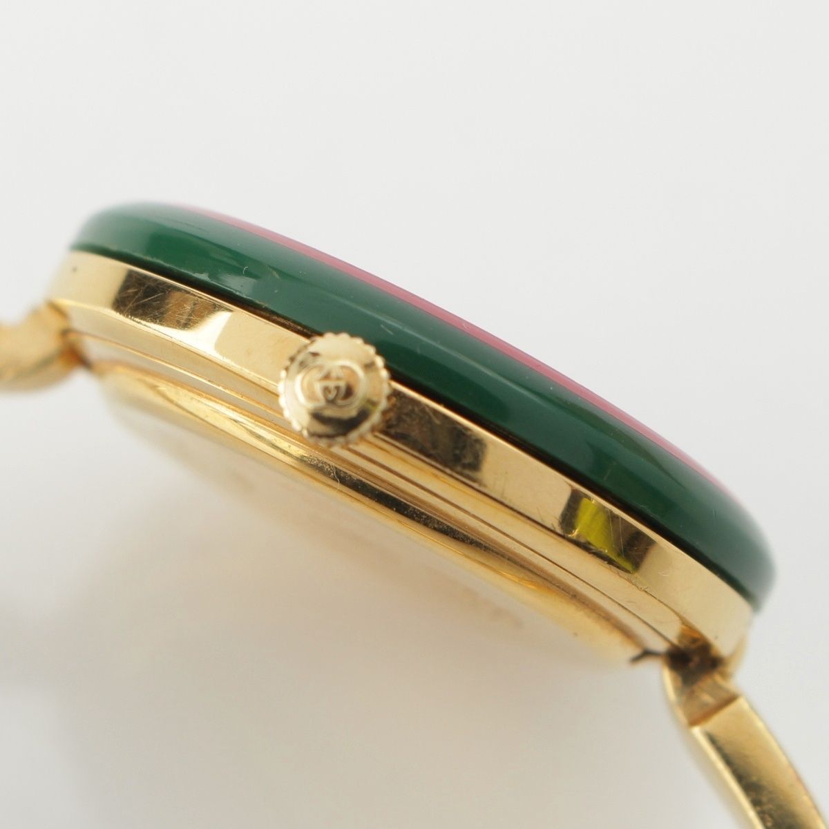 Gucci Change Bezel 11 Pieces Watch Quartz White Dial Gold — view 7