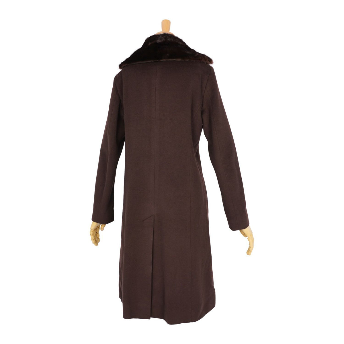 Celine Coat Long Mink Wool Cashmi — view 6