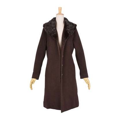 Celine Coat Long Mink Wool Cashmi — view 4