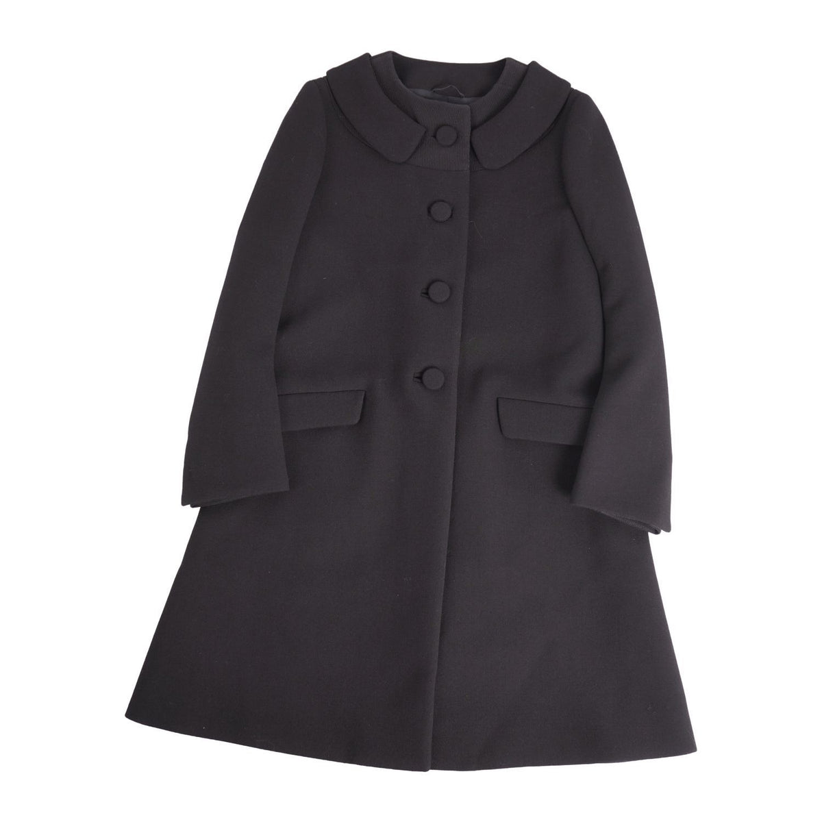 Prada Coat Wool Black