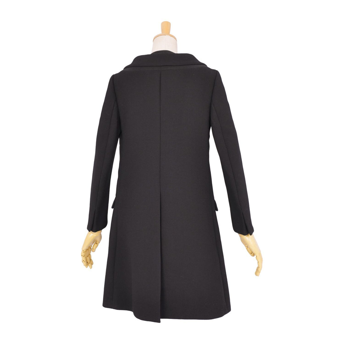 Prada Coat Wool Black — view 6