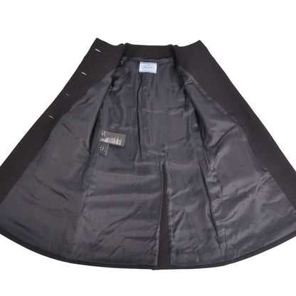 Prada Coat Wool Black — view 7