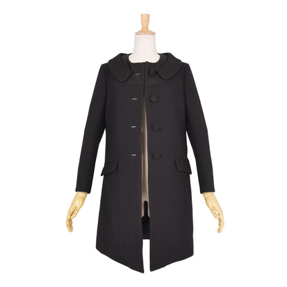 Prada Coat Wool Black — view 4