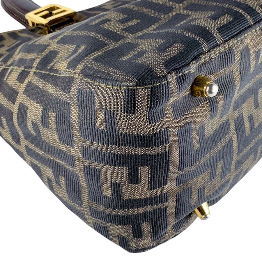 Fendi Handbag Zucca Brown — view 8