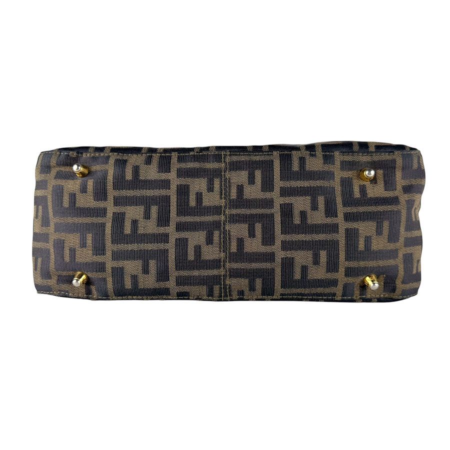 Fendi Handbag Zucca Brown — view 3