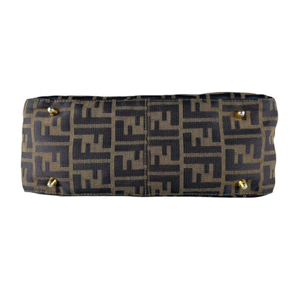 Fendi Handbag Zucca Brown — view 3